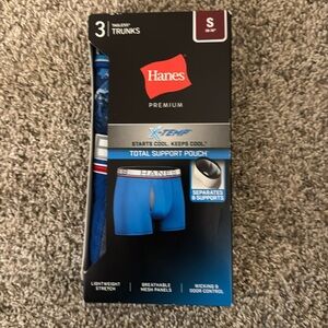 Hanes Premium X-Temp Trunks (Boxer Briefs) Size Small